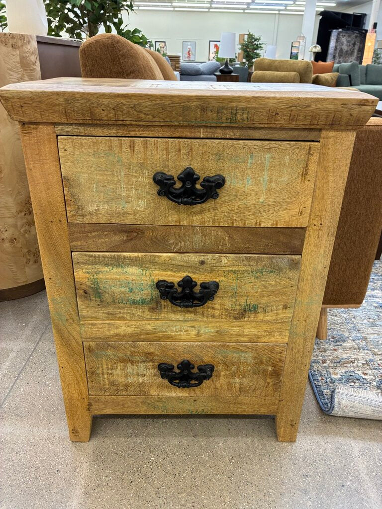 Reclaimed 3 Drawer Chest