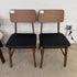 Theo Black and Walnut Dining Chair
