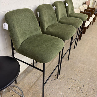 Lars Green Cushion Bar Chair
