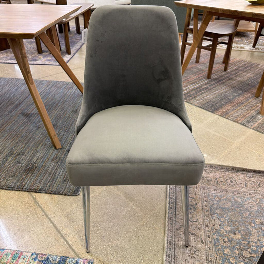 Loden Chrome Dining Chair