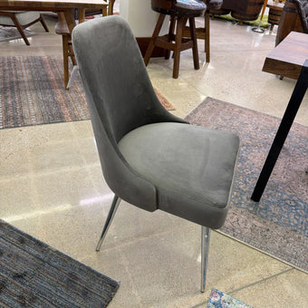 Loden Chrome Dining Chair
