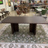 Burnt Oak Dining Table