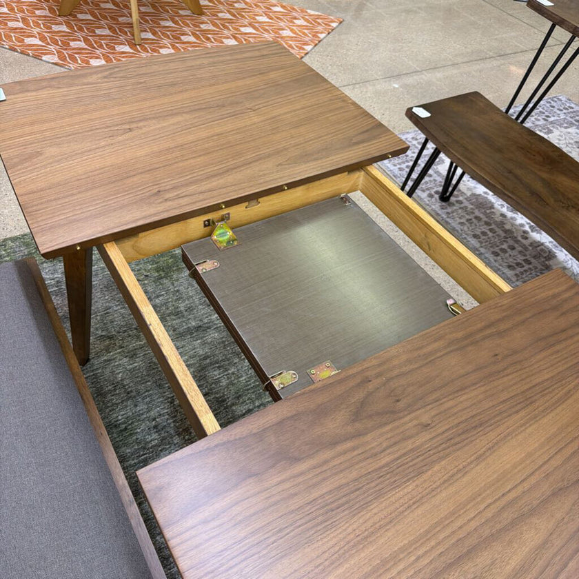 Walnut Expanding Dining Table