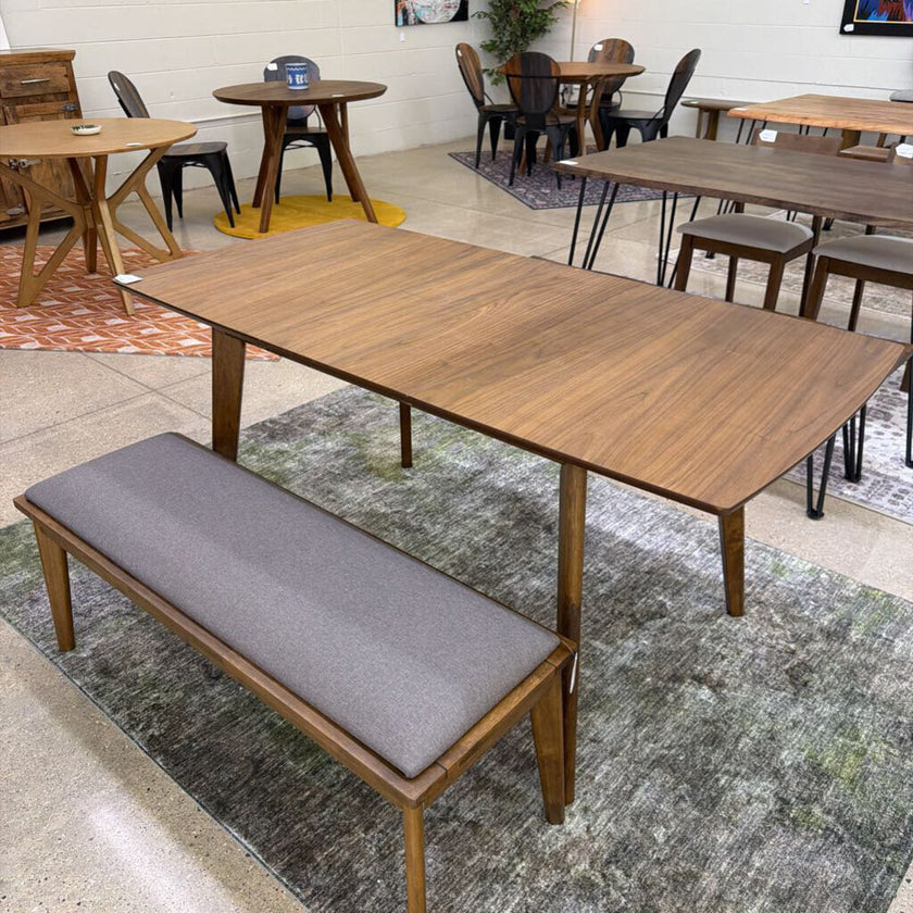Walnut Expanding Dining Table