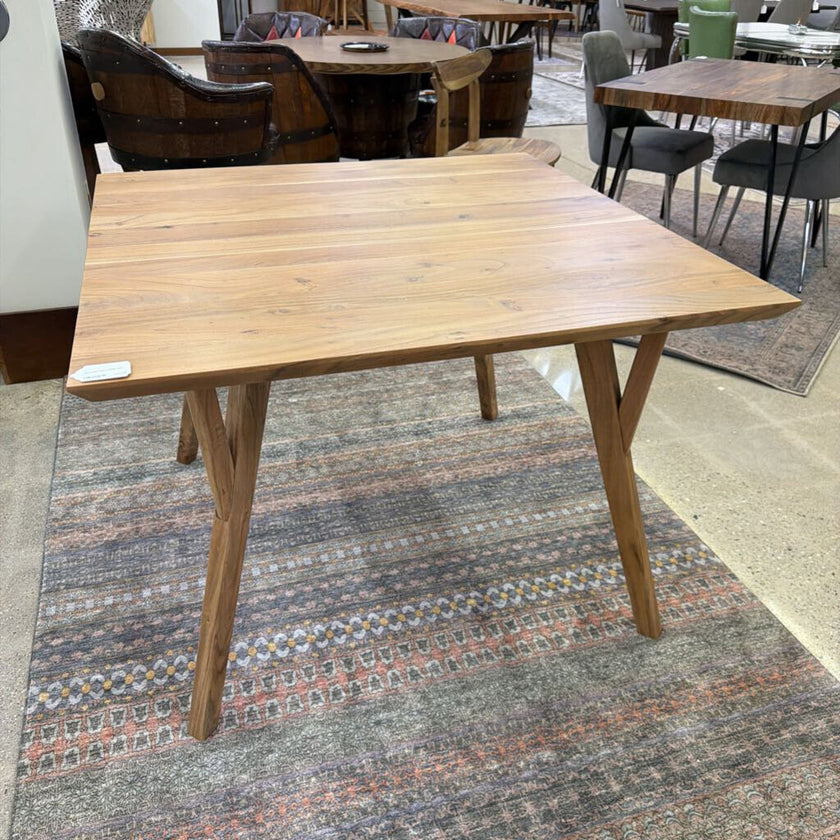 Natural MC Square Dining Table