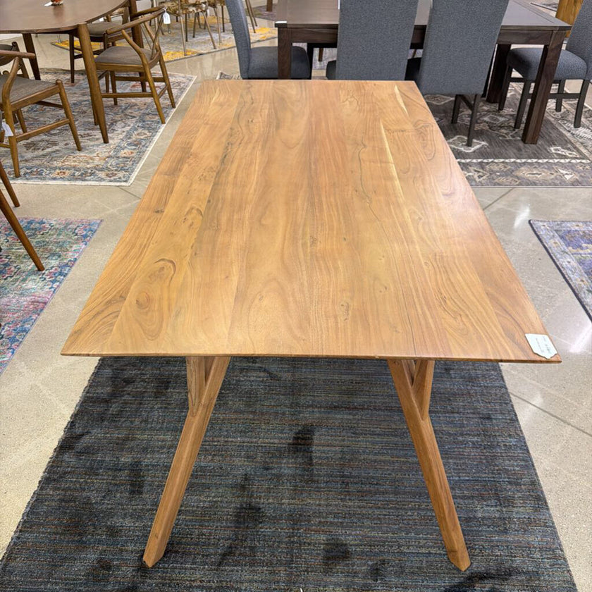Natural MC Rectangular Dining Table