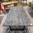 Gray Live Edge Dining Table