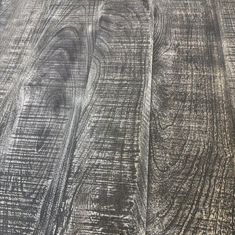 Gray Live Edge Dining Table