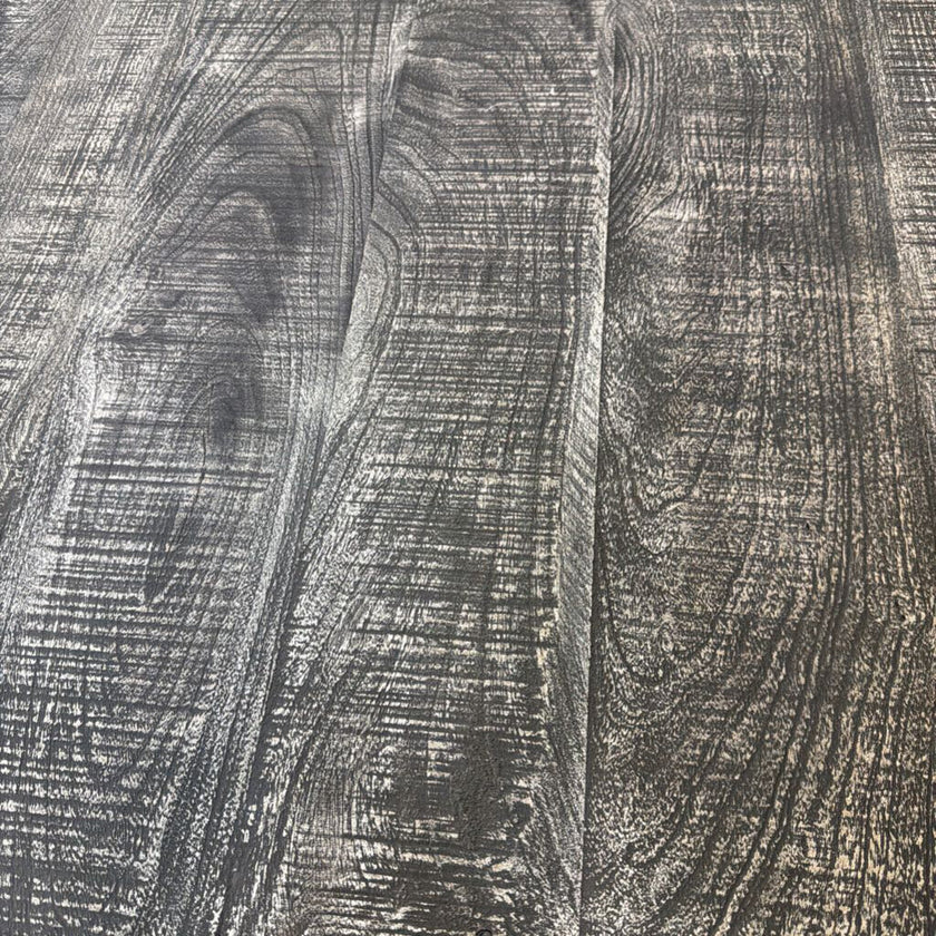 Gray Live Edge Dining Table