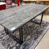 Gray Live Edge Dining Table