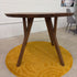 Walnut MC Round Dining Table