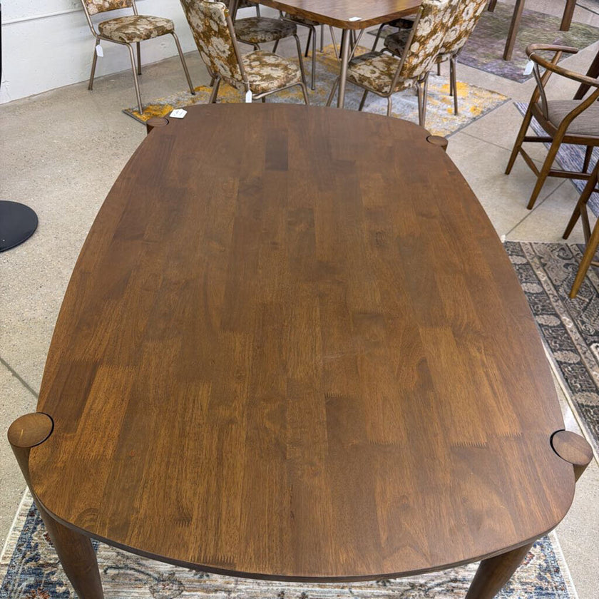 Euro Walnut Dining Table