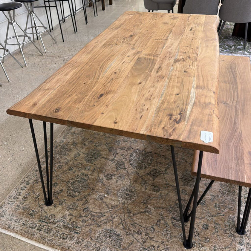 Acacia Live Edge Dining Table