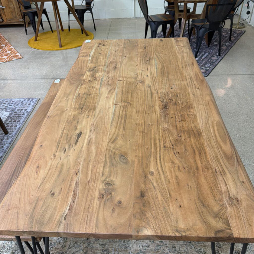 Acacia Live Edge Dining Table