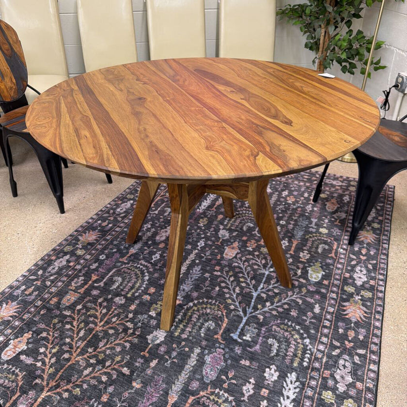 Natural Metro Round Dining Table