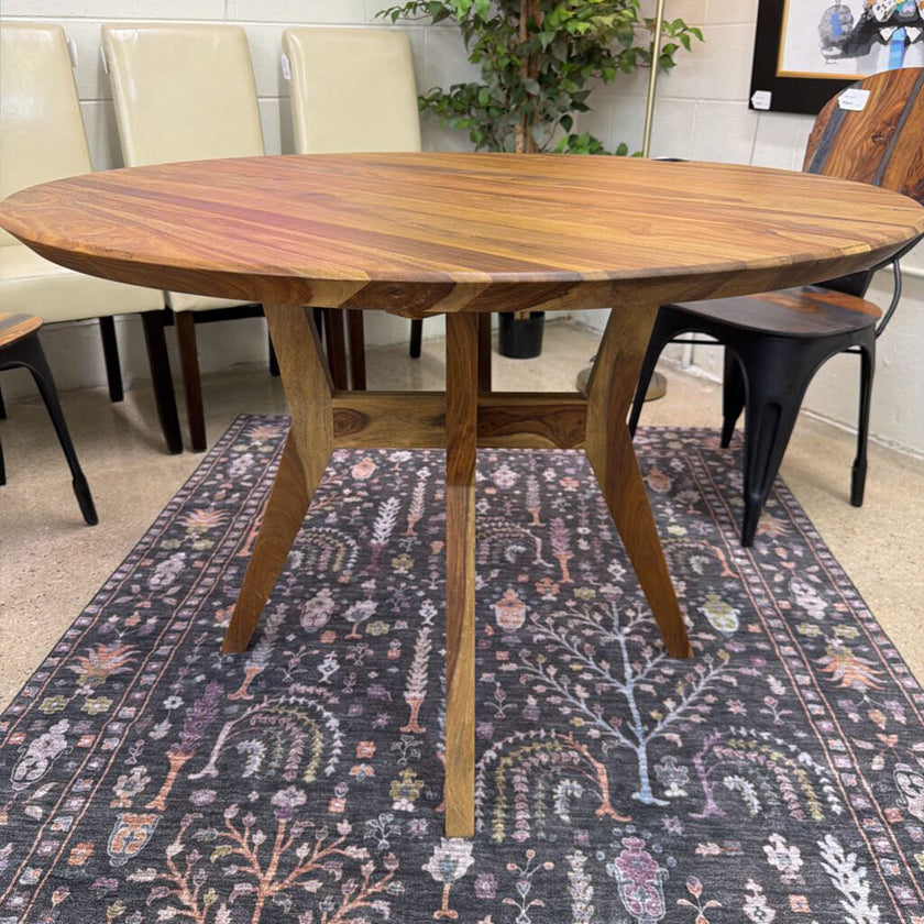 Natural Metro Round Dining Table