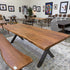 Live Edge Trestle Table 98