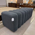 Charcoal Accent Bench