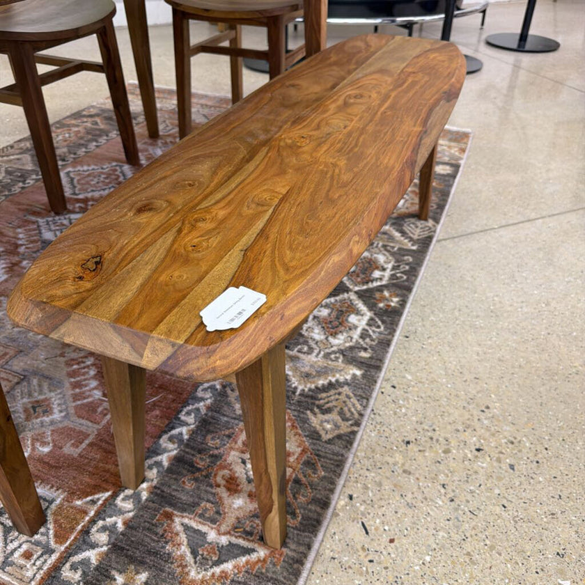 Natural Sheesham Dining Bench