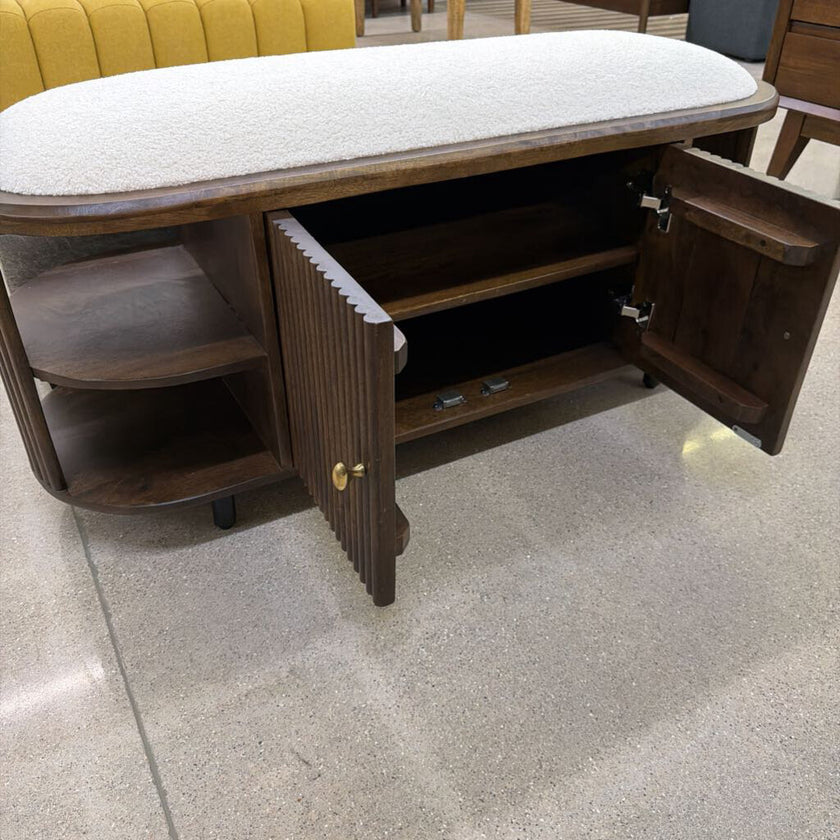 Martowne Upholstered Storage Bench