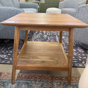 Natural Acacia End Table