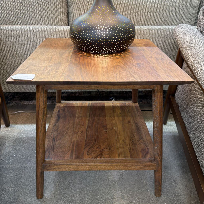 Dark Acacia End Table