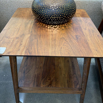 Dark Acacia End Table