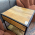 Industrial End Table