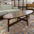 Oval Mango Wood Coffee Table