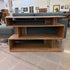 Natural Acacia Cube Console Table