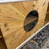 Wood Pattern Front Sideboard