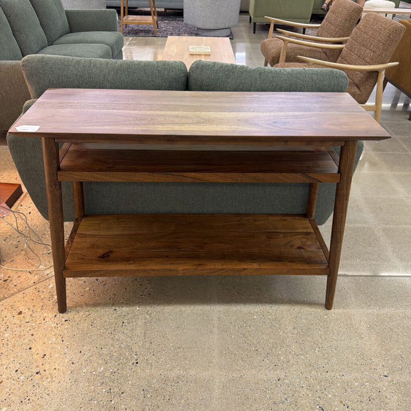 Dark Acacia Console Table