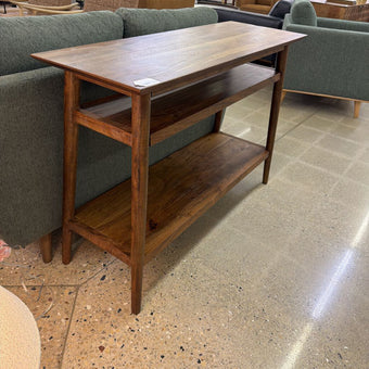 Dark Acacia Console Table