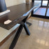 Eberhard Wood and Steel Console Table