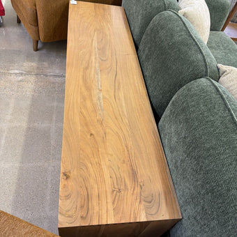Natural Asymmetric TV Stand
