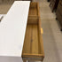 White Pattern Front Dresser