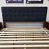 MC Walnut Queen Bed Frame