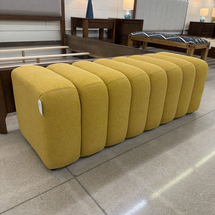 Harvest Yellow Accent Bench