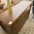 Walnut Open Shelf Sideboard