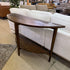 Half Moon Mango Wood Console Table