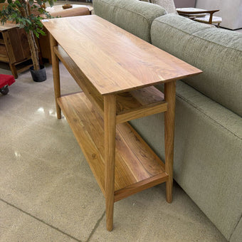 Natural Acacia Console Table