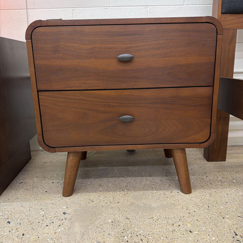 MC Walnut Nightstand