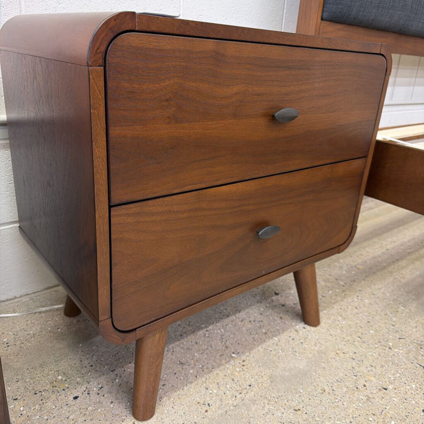 MC Walnut Nightstand