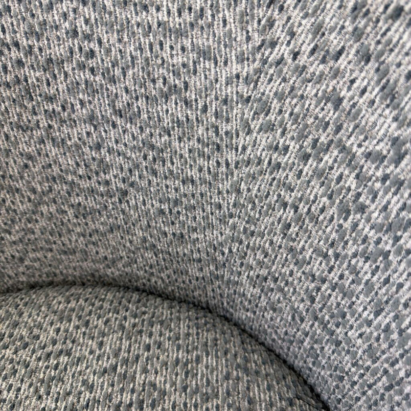 Blue Gray Swivel Chair