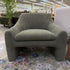 Olive Retro Mod Chair