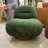 Olive Moss Swivel Lounge Chair