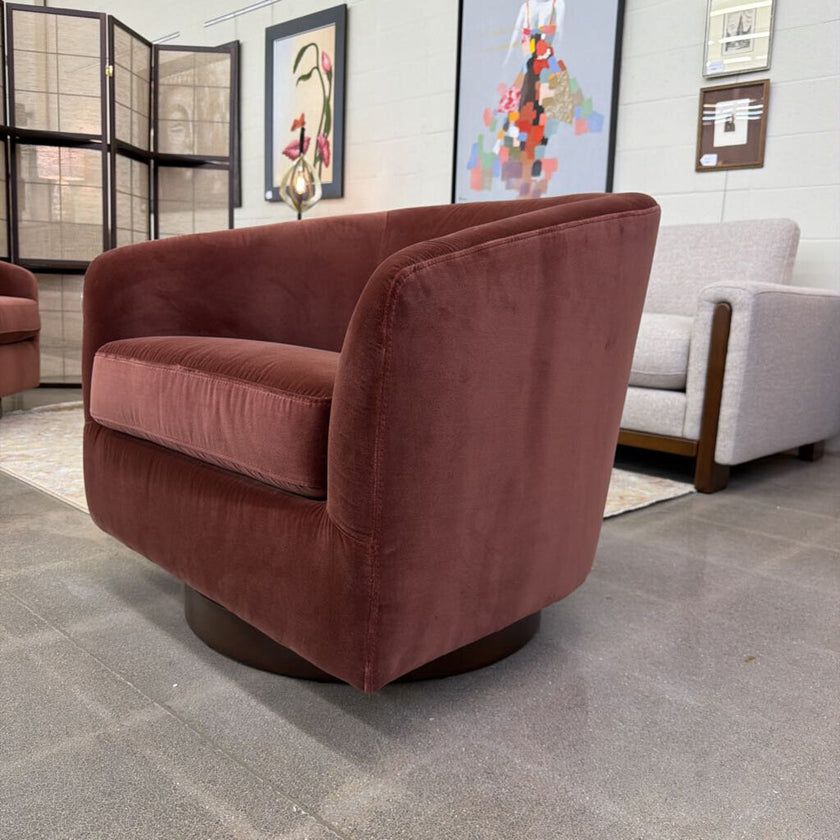 Copper Swivel Chair