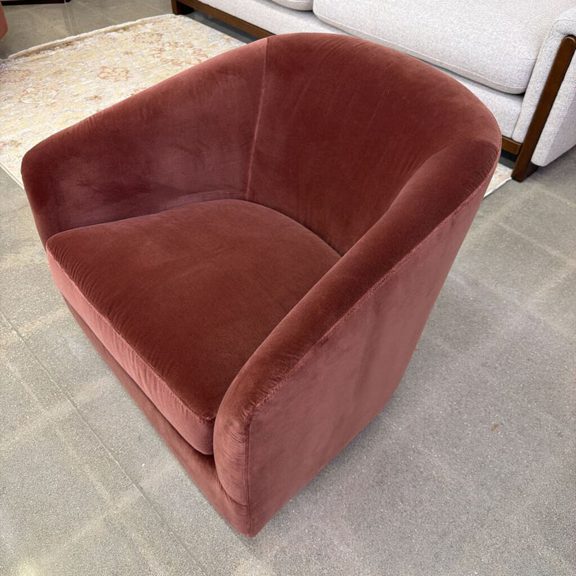 Copper Swivel Chair