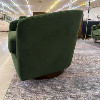 Moss Green Swivel Chair