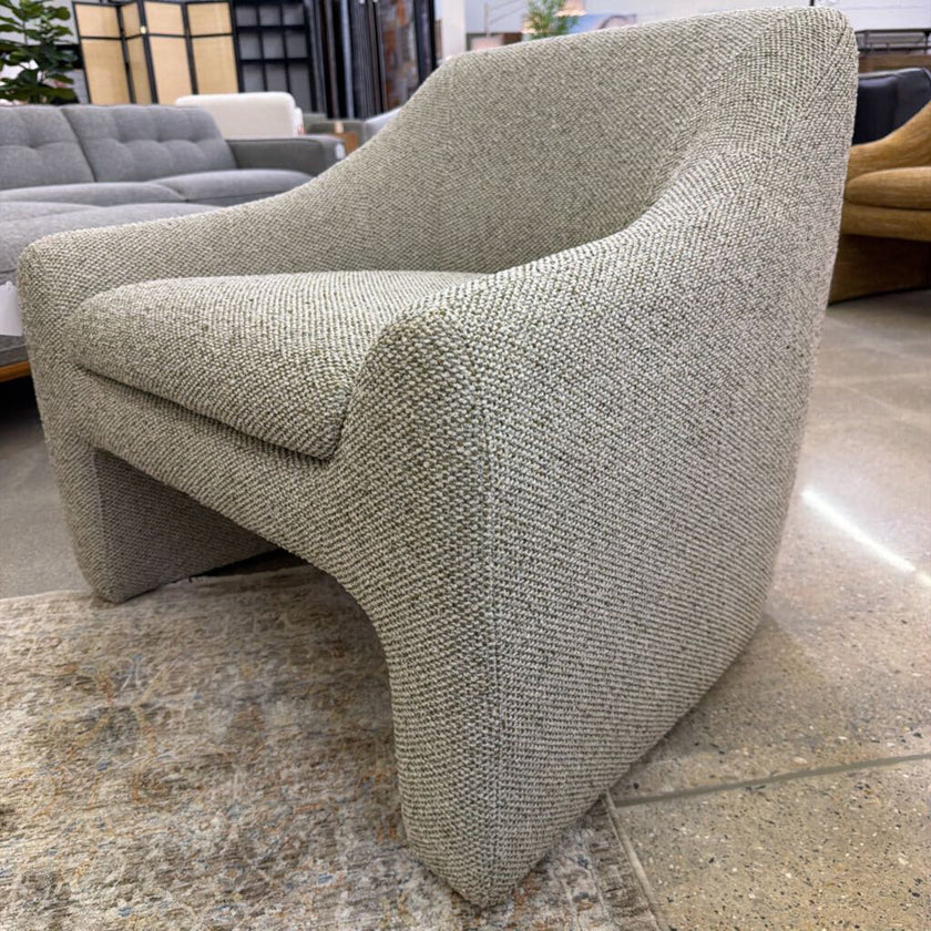Olive Moss Retro Mod Chair